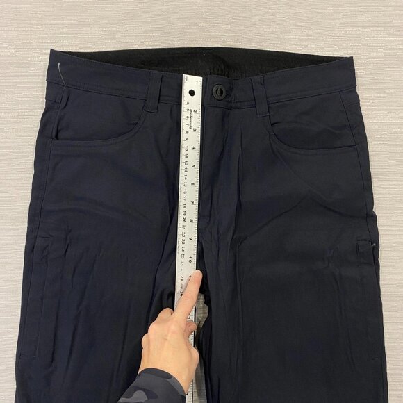 Orvis Fleece Lined Tech Pants Mens 32 x 32 Black Water Repellent Insulated - Picture 10 of 12